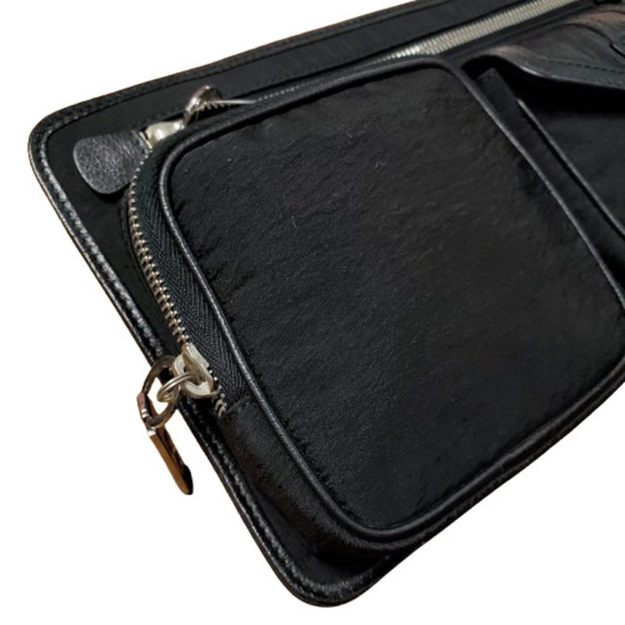 Dior Christian Dior waist bag body nylon leather D metal fittings Kaizuka store Size ONE SIZE - 3 Thumbnail