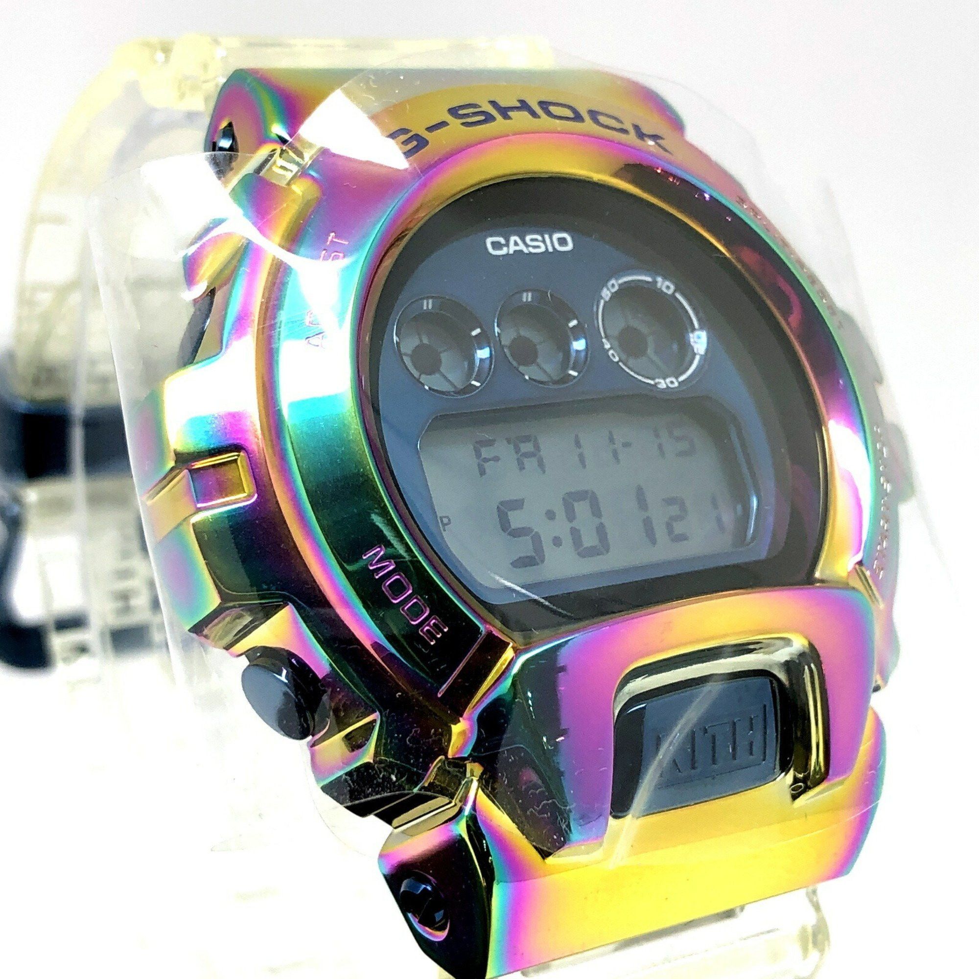 Casio G-SHOCK CASIO Watch GM-6900KITH-2 10th ANNIVERSARY Kiss Anniversary 3rd Collaboration Model Metal Bezel Rainbow IP Skeleton Belt Released in March 2021 Mikunigaoka Store Size ONE SIZE - 4 Thumbnail
