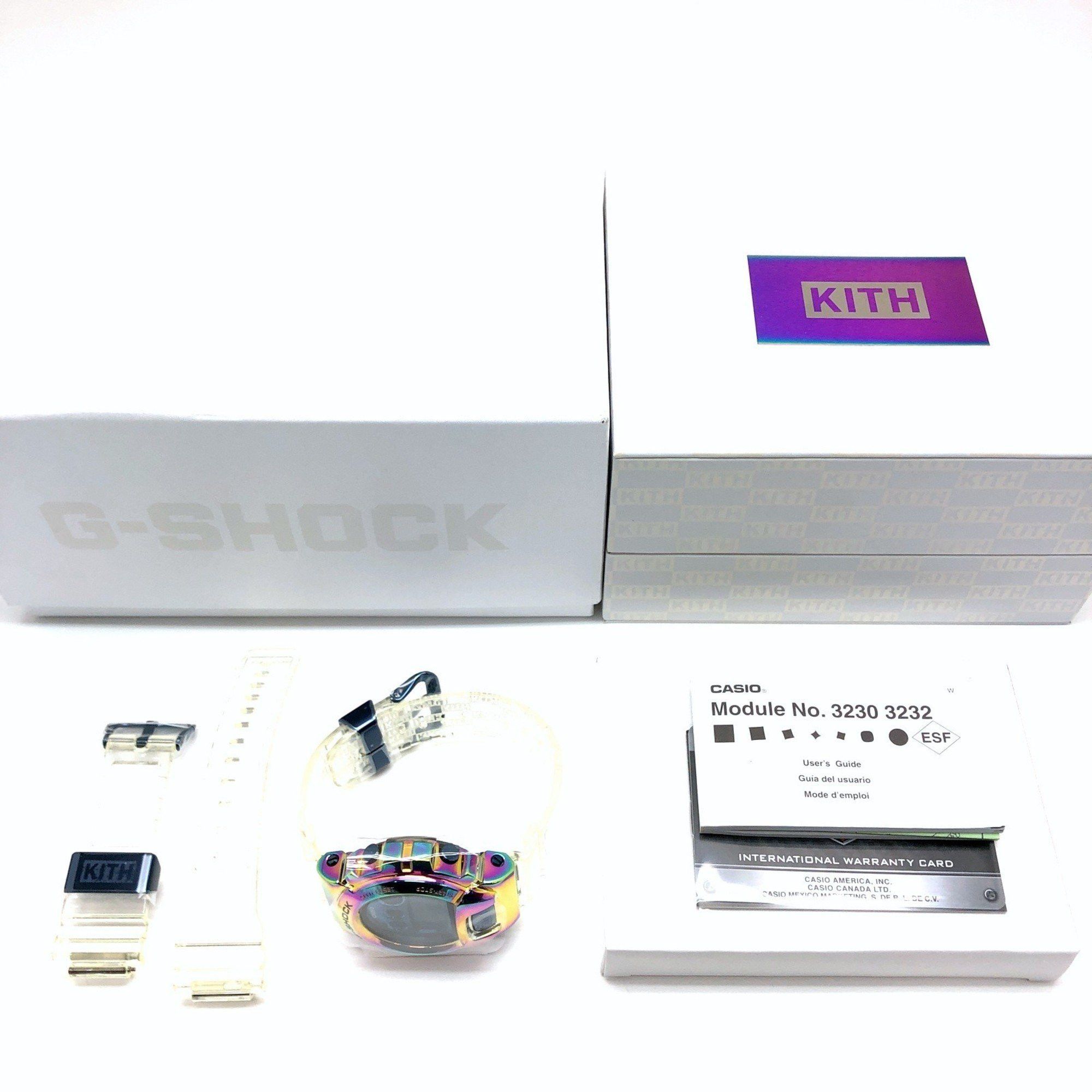 Casio G-SHOCK CASIO Watch GM-6900KITH-2 10th ANNIVERSARY Kiss Anniversary 3rd Collaboration Model Metal Bezel Rainbow IP Skeleton Belt Released in March 2021 Mikunigaoka Store Size ONE SIZE - 10 Thumbnail