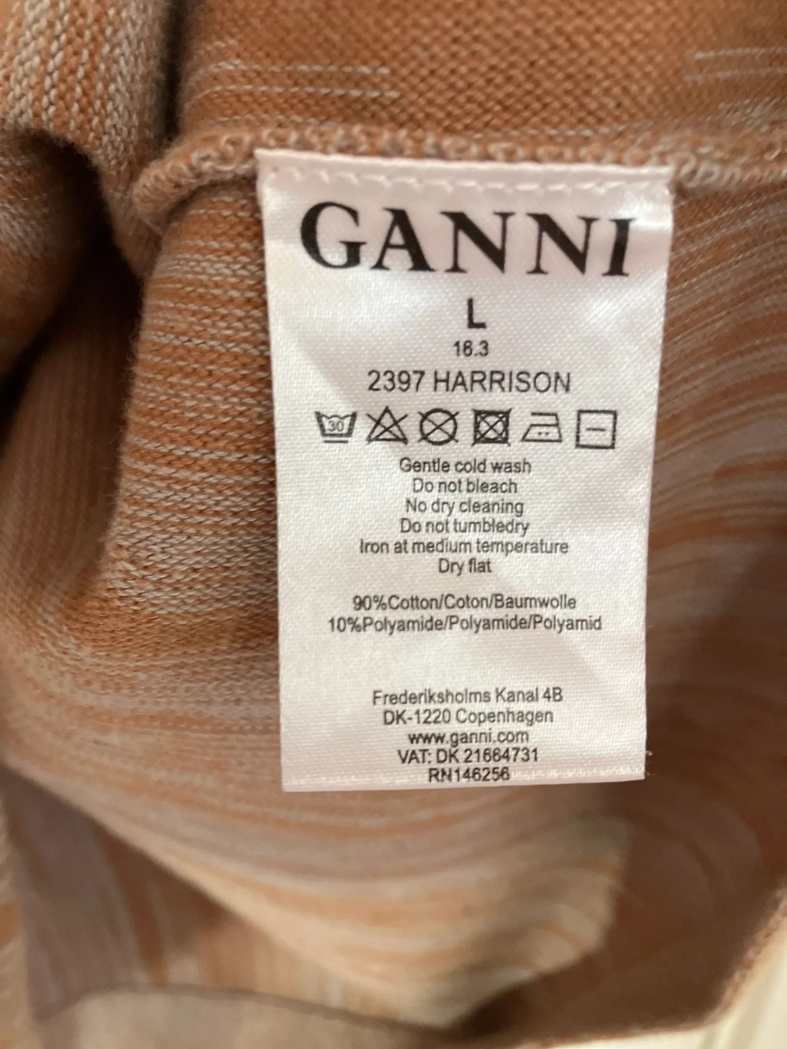 Ganni Ganni Dress Size L / US 10 / IT 46 - 3 Thumbnail