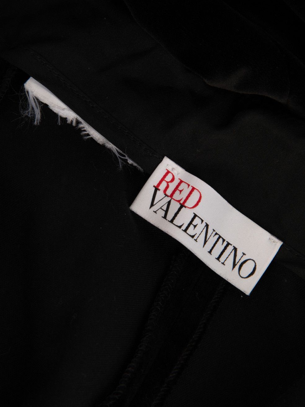 Valentino Red Valentino Black Velour Slim Trousers Size 30" / US 8 / IT 44 - 9 Thumbnail