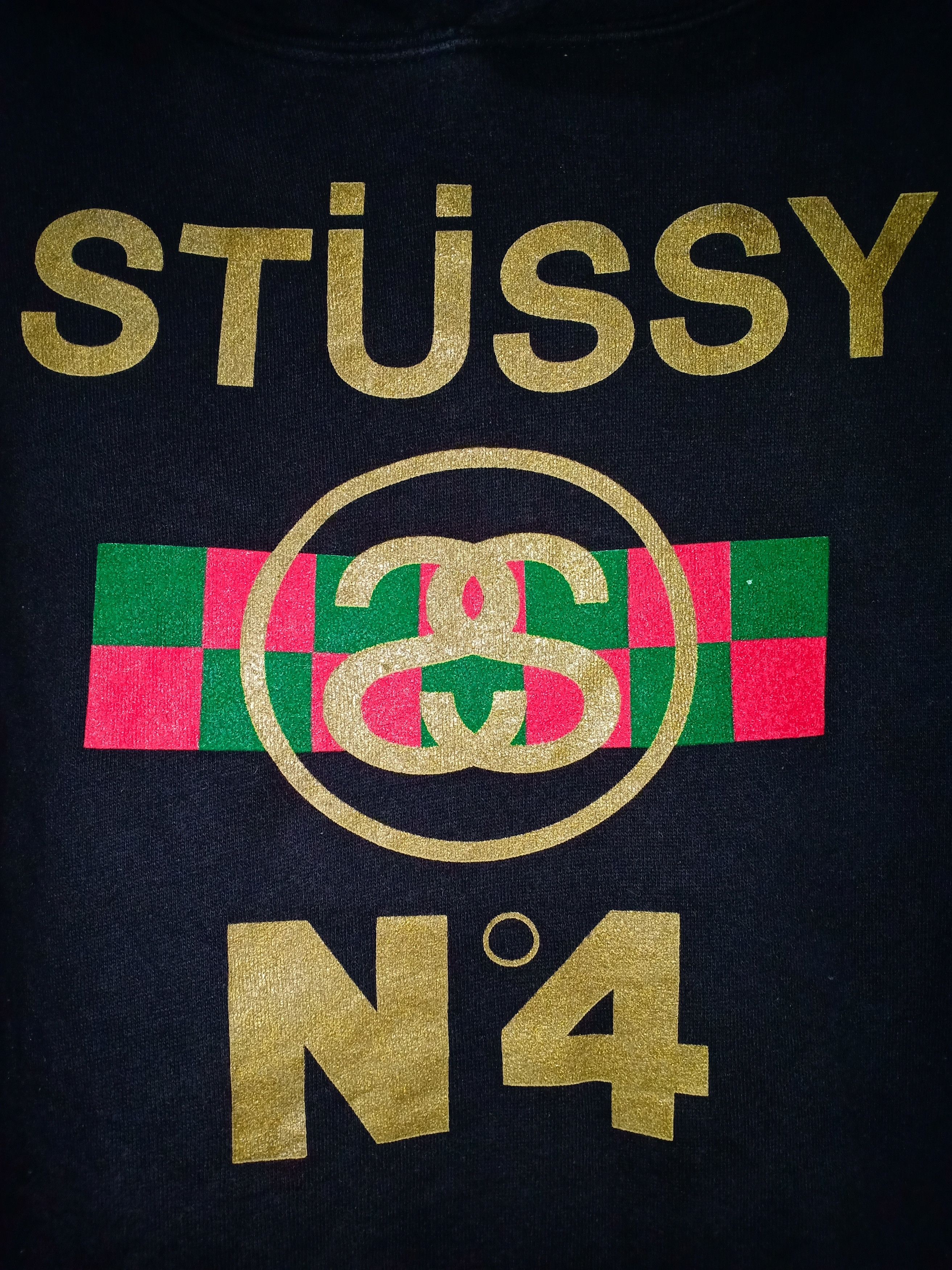 Stussy Gucci Chanel Inspired hoodie Grailed