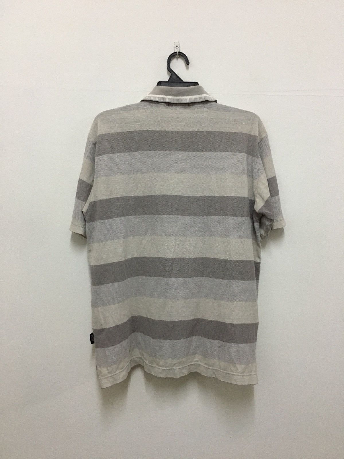 Kenzo Kenzo Golf Collar Shirt Button Up Stripes Shirt Size US M / EU 48-50 / 2 - 2 Thumbnail