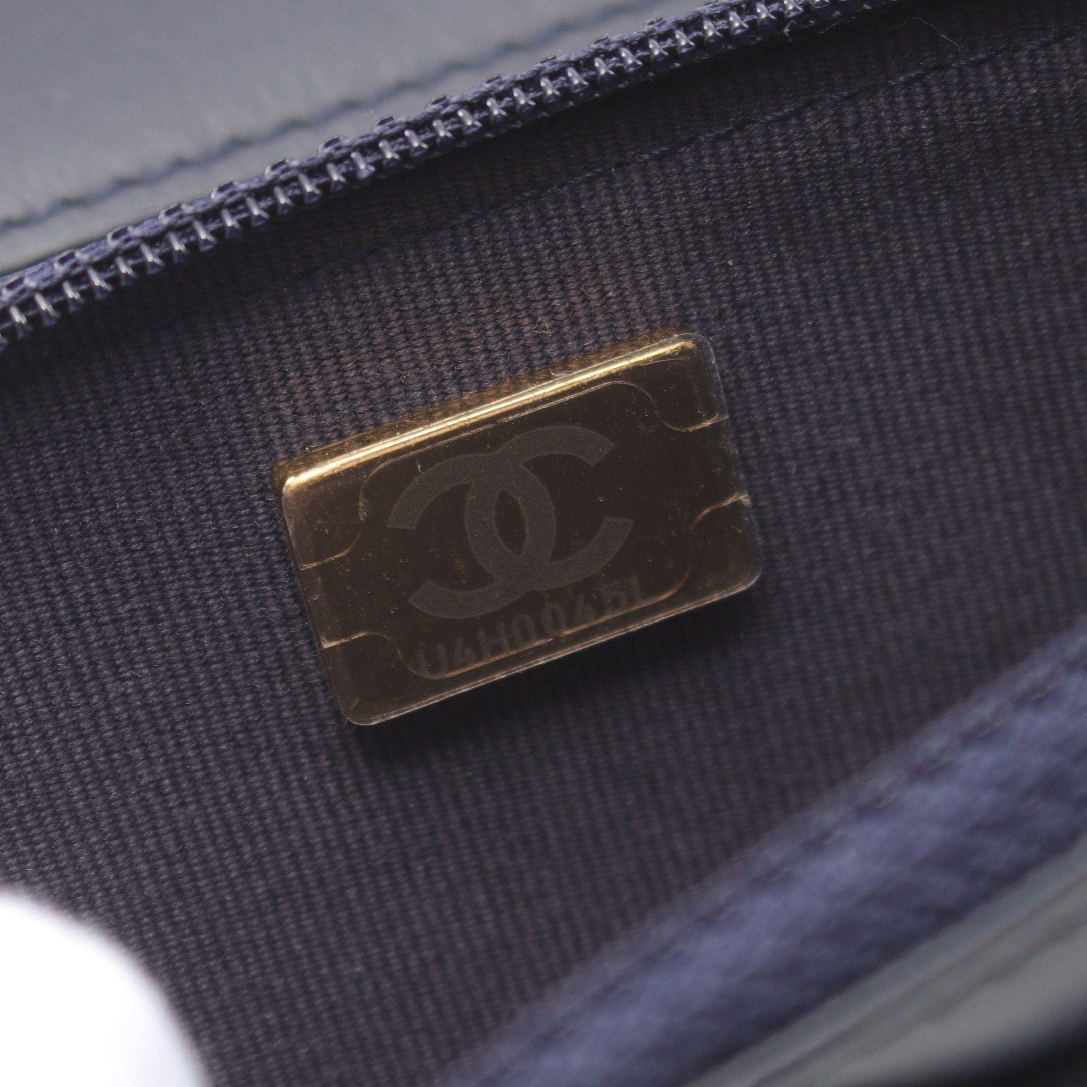 Chanel Chanel Chanel 19 Matelasse Chain Wallet Denim Indigo Blue Combination Metal Fittings Size ONE SIZE - 5 Thumbnail