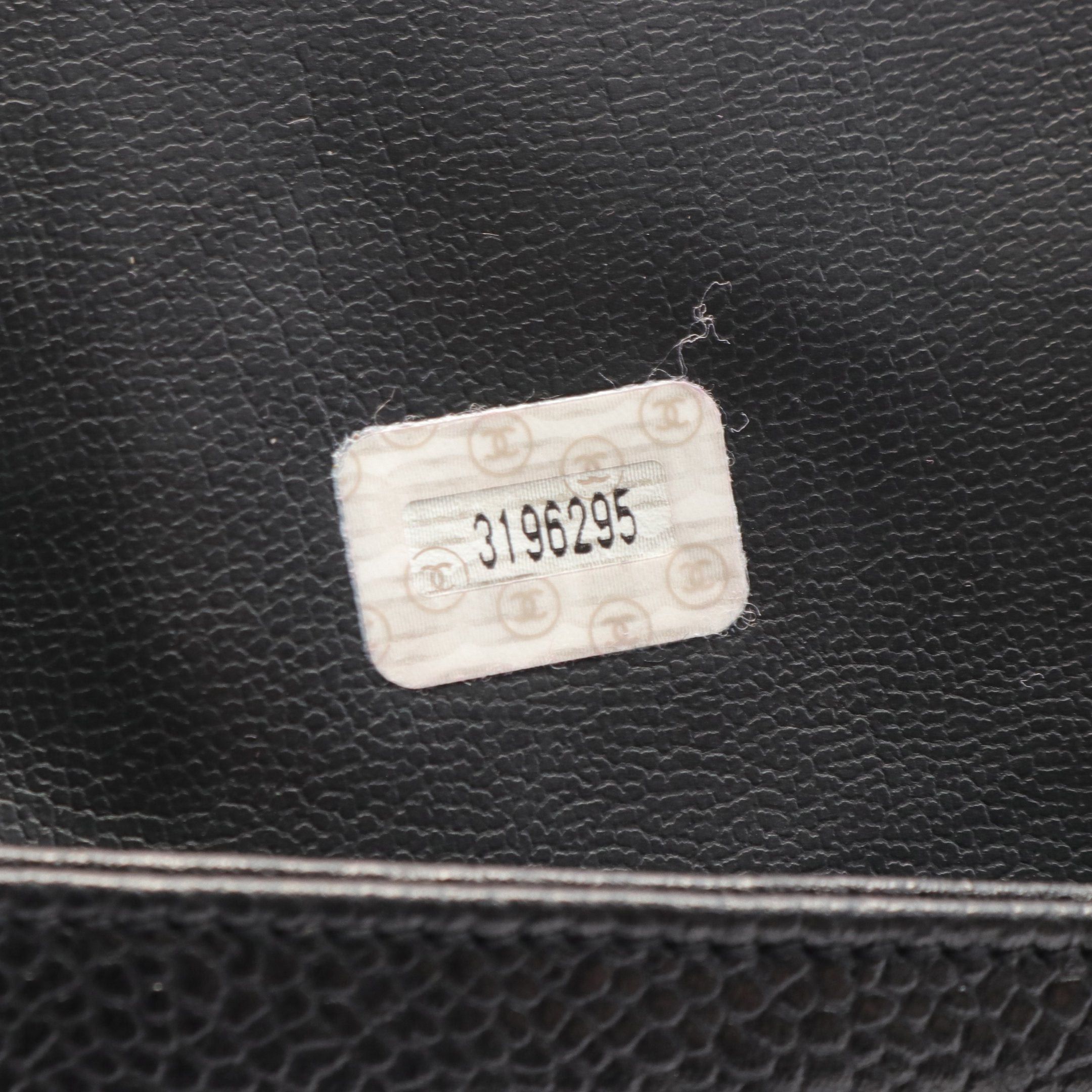 Chanel Chanel Coco Mark Chain Shoulder Bag Caviar Skin Black Gold Hardware Size ONE SIZE - 5 Thumbnail