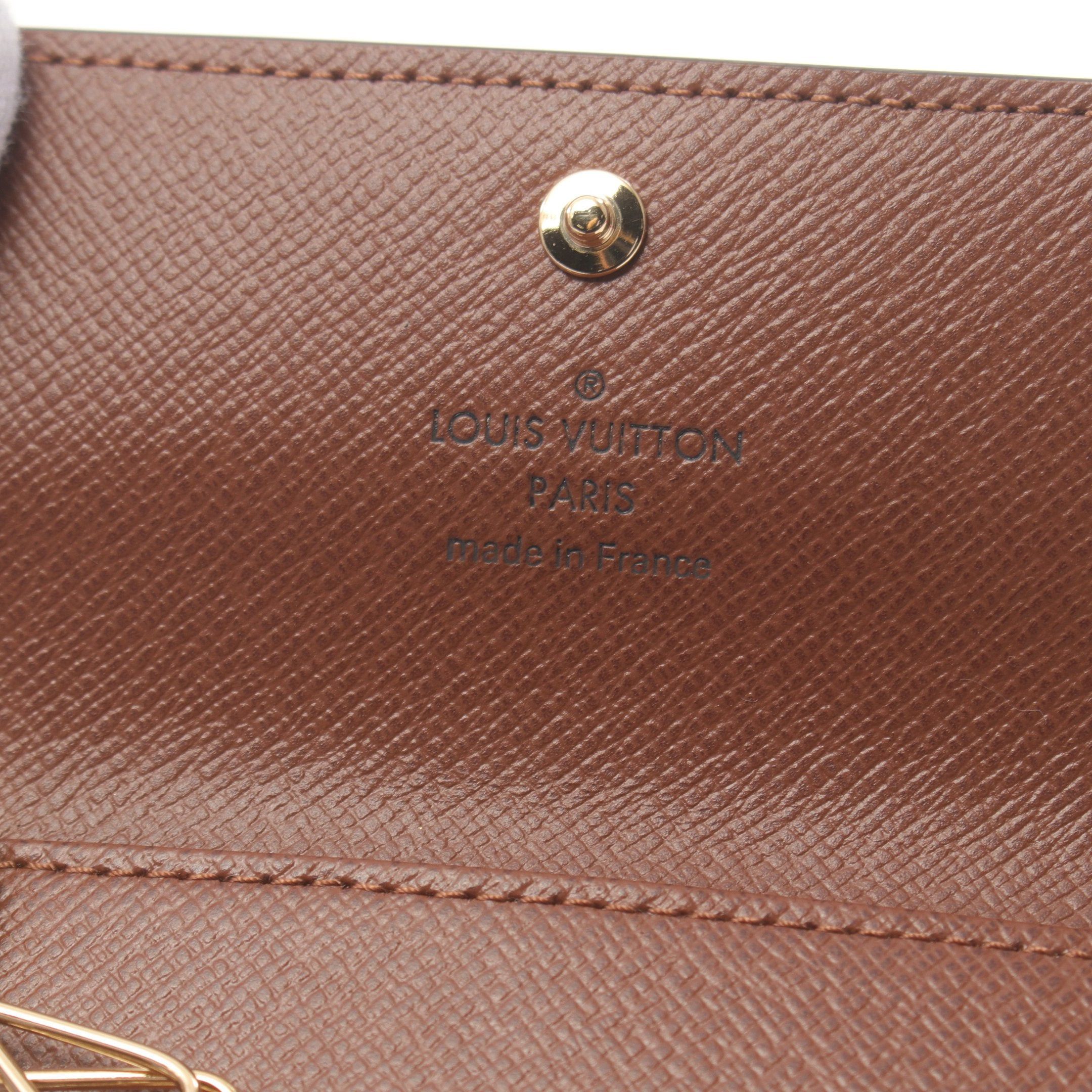 Louis Vuitton Louis Vuitton Multicle 4 Monogram Ring Chain Key Case Brown Size ONE SIZE - 4 Thumbnail