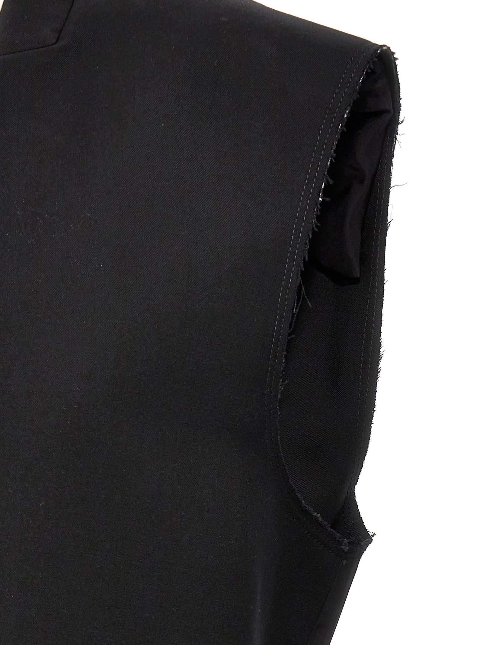 Jil Sander Two-Material Long Vest Size S / US 4 / IT 40 - 4 Thumbnail