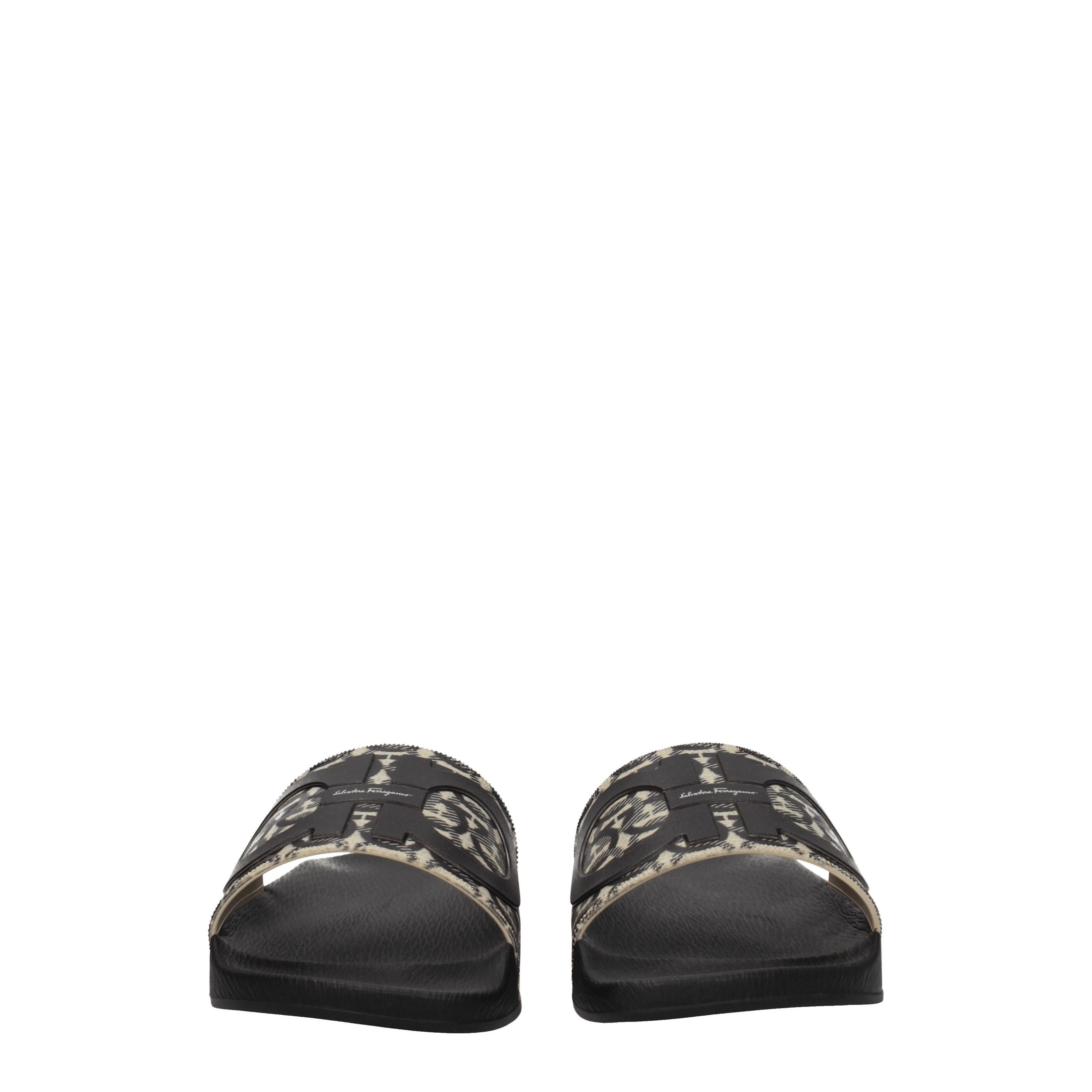 Salvatore Ferragamo Men's Sandals & Slippers in Rubber Size US 6 / EU 39 - 3 Thumbnail