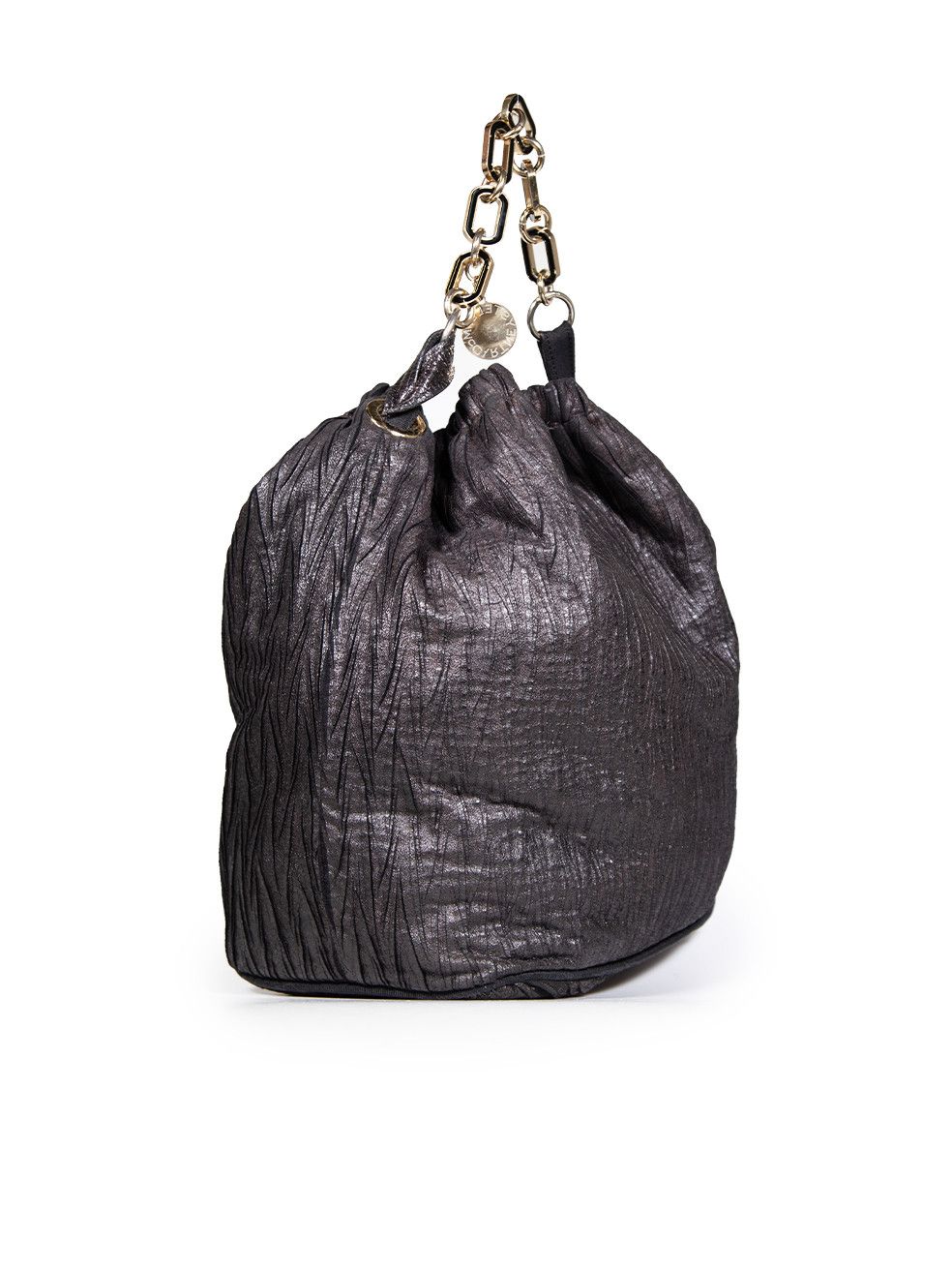 Stella McCartney Black Vegan Suede Tote Bag Size ONE SIZE - 2 Thumbnail