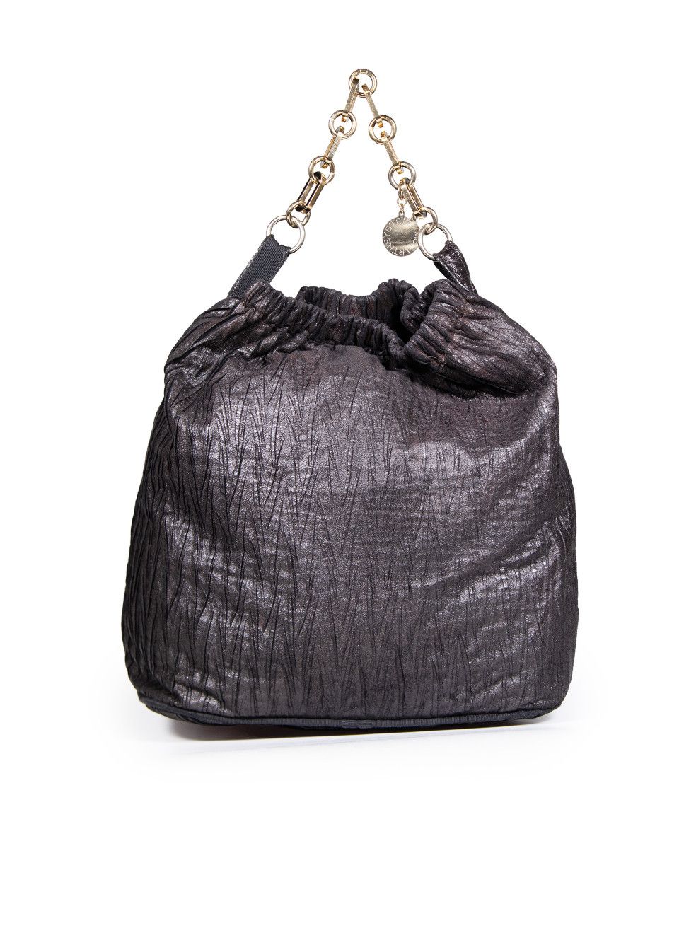 Stella McCartney Black Vegan Suede Tote Bag Size ONE SIZE - 3 Thumbnail