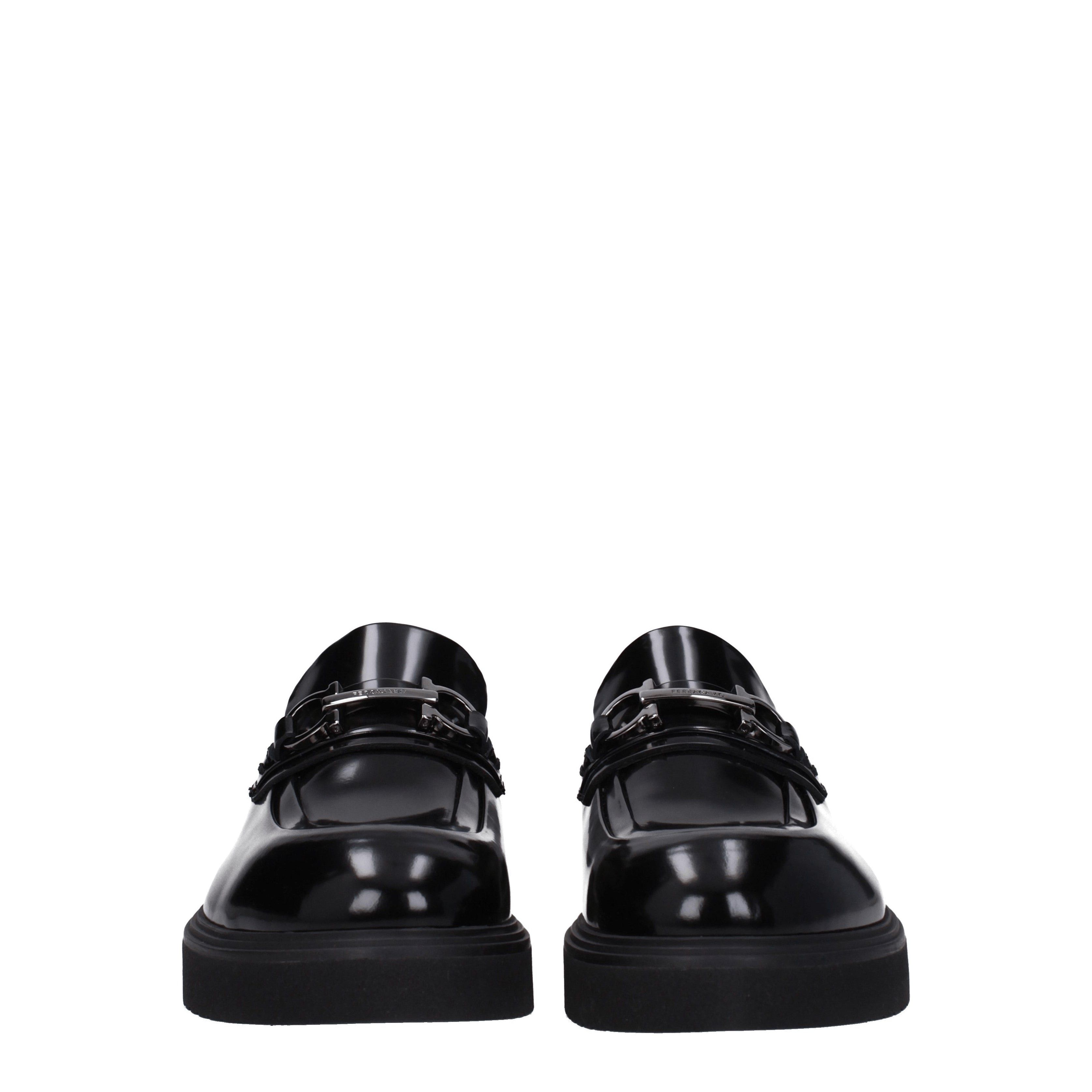 Salvatore Ferragamo Men's Loafers in Leather Size US 5.5 / EU 38 - 3 Thumbnail