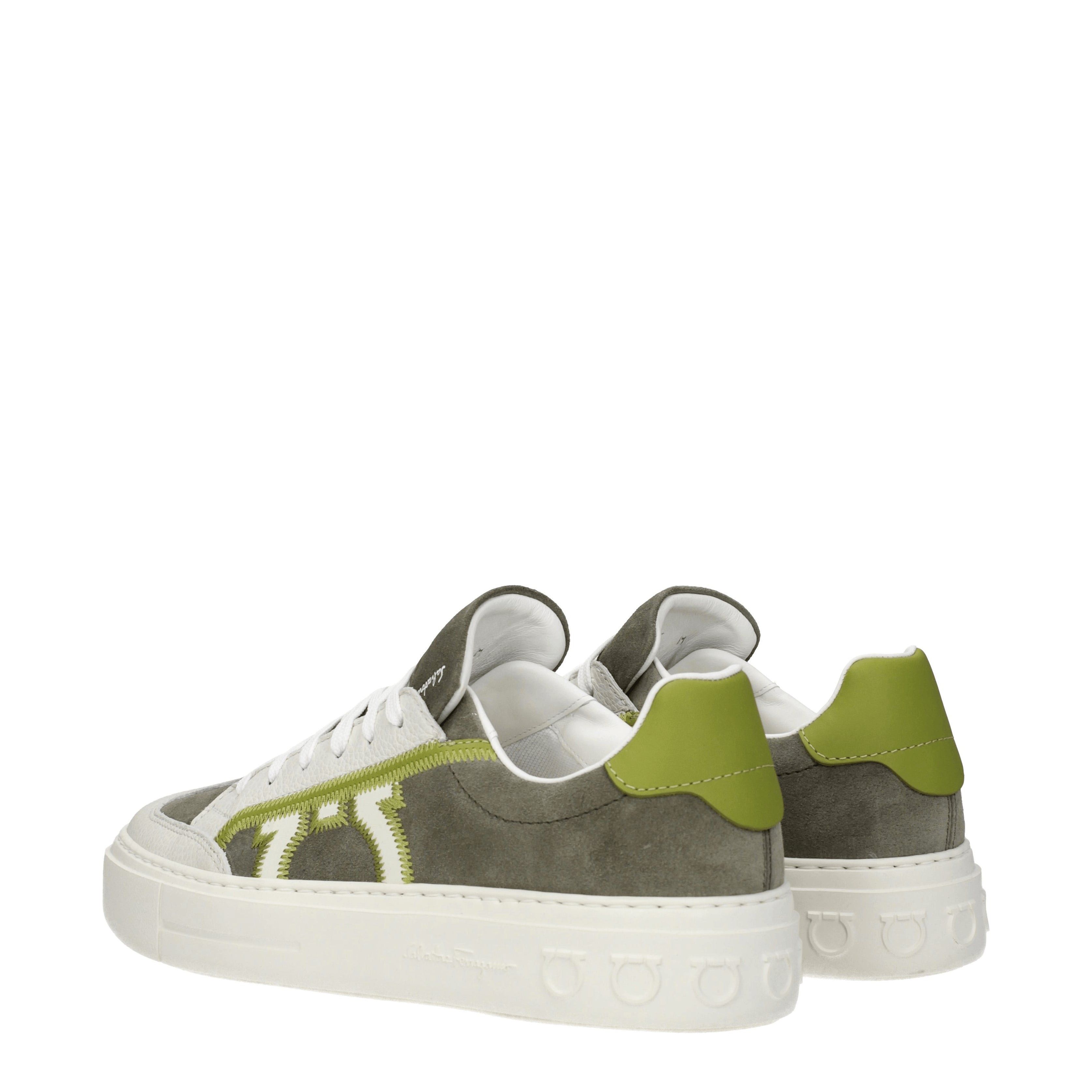 Salvatore Ferragamo Men's Sneakers in Suede Size US 6 / EU 39 - 4 Thumbnail