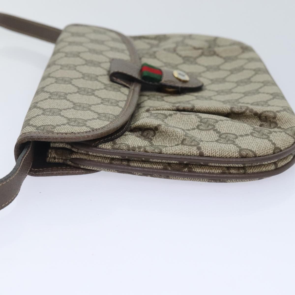 Gucci Gg Canvas Beige Canvas Shoulder Bag (Pre-Owned) Size ONE SIZE - 3 Thumbnail
