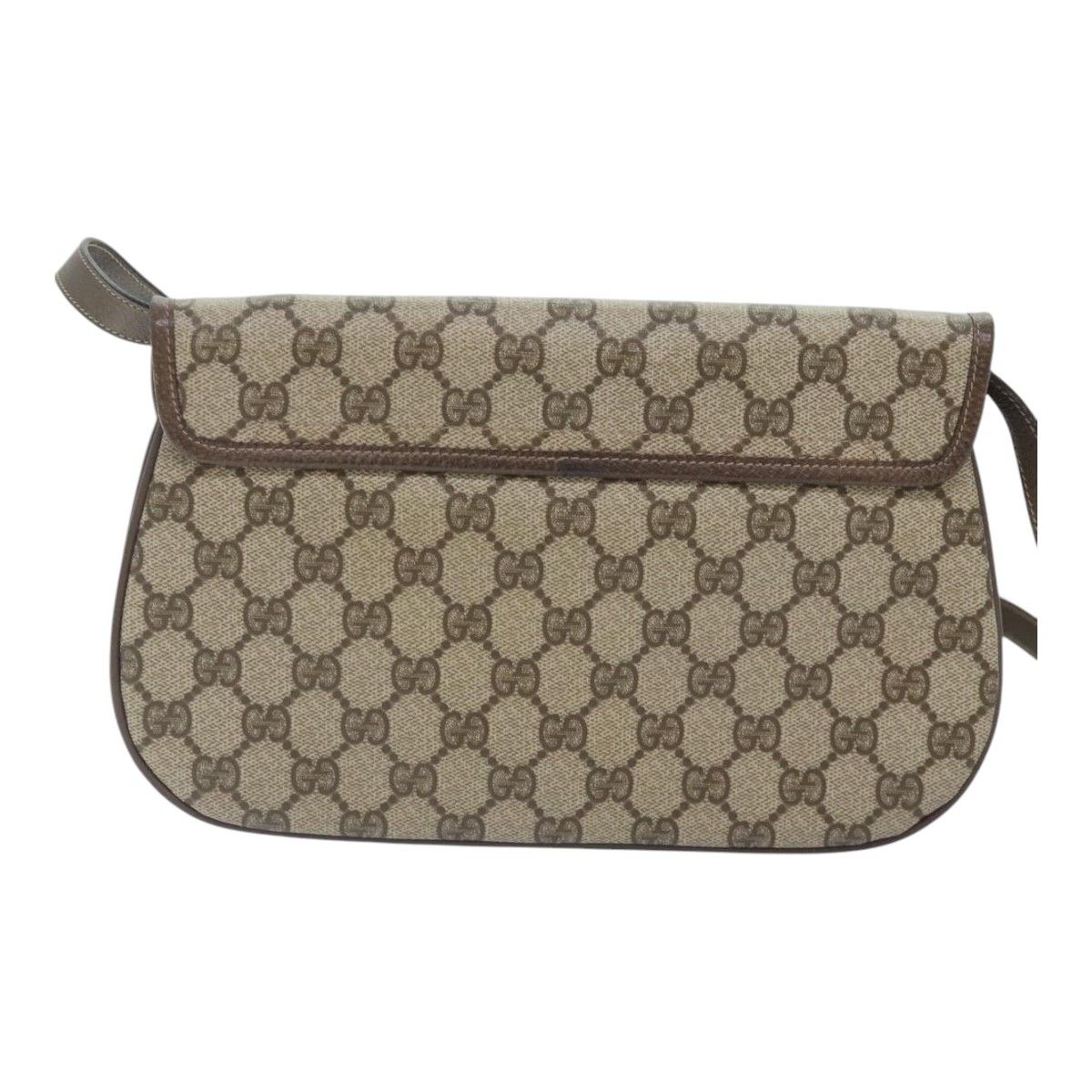 Gucci Gg Canvas Beige Canvas Shoulder Bag (Pre-Owned) Size ONE SIZE - 2 Thumbnail