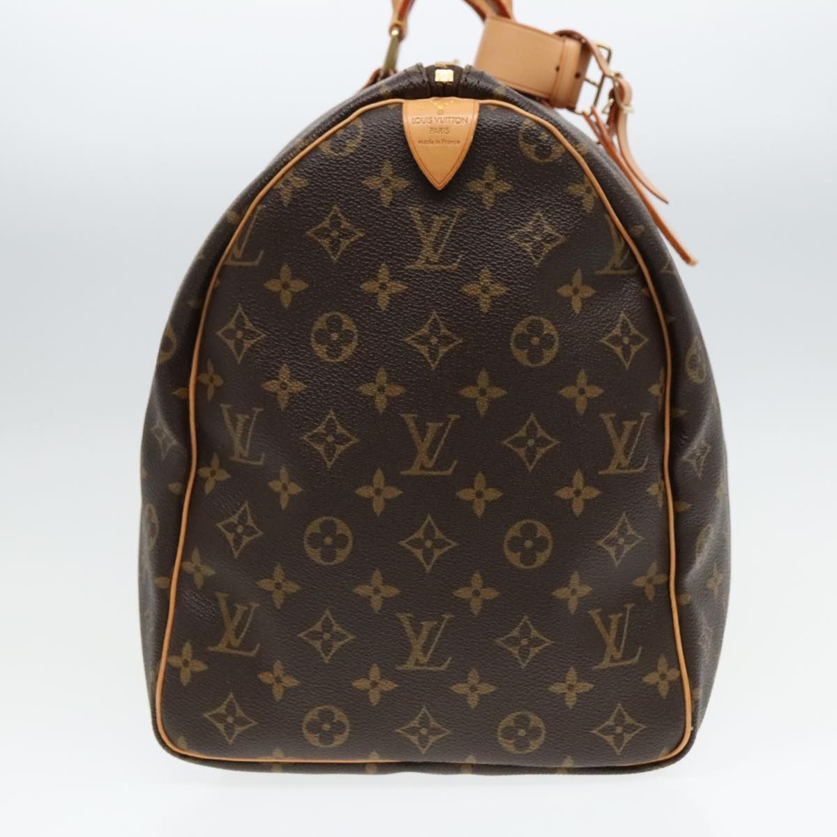 Louis Vuitton Keepall 50 Brown Canvas Travel Bag (Pre-Owned) Size ONE SIZE - 3 Thumbnail