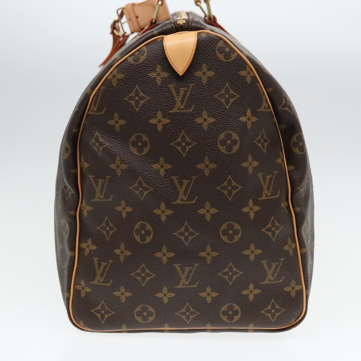 Louis Vuitton Keepall 50 Brown Canvas Travel Bag (Pre-Owned) Size ONE SIZE - 17 Thumbnail