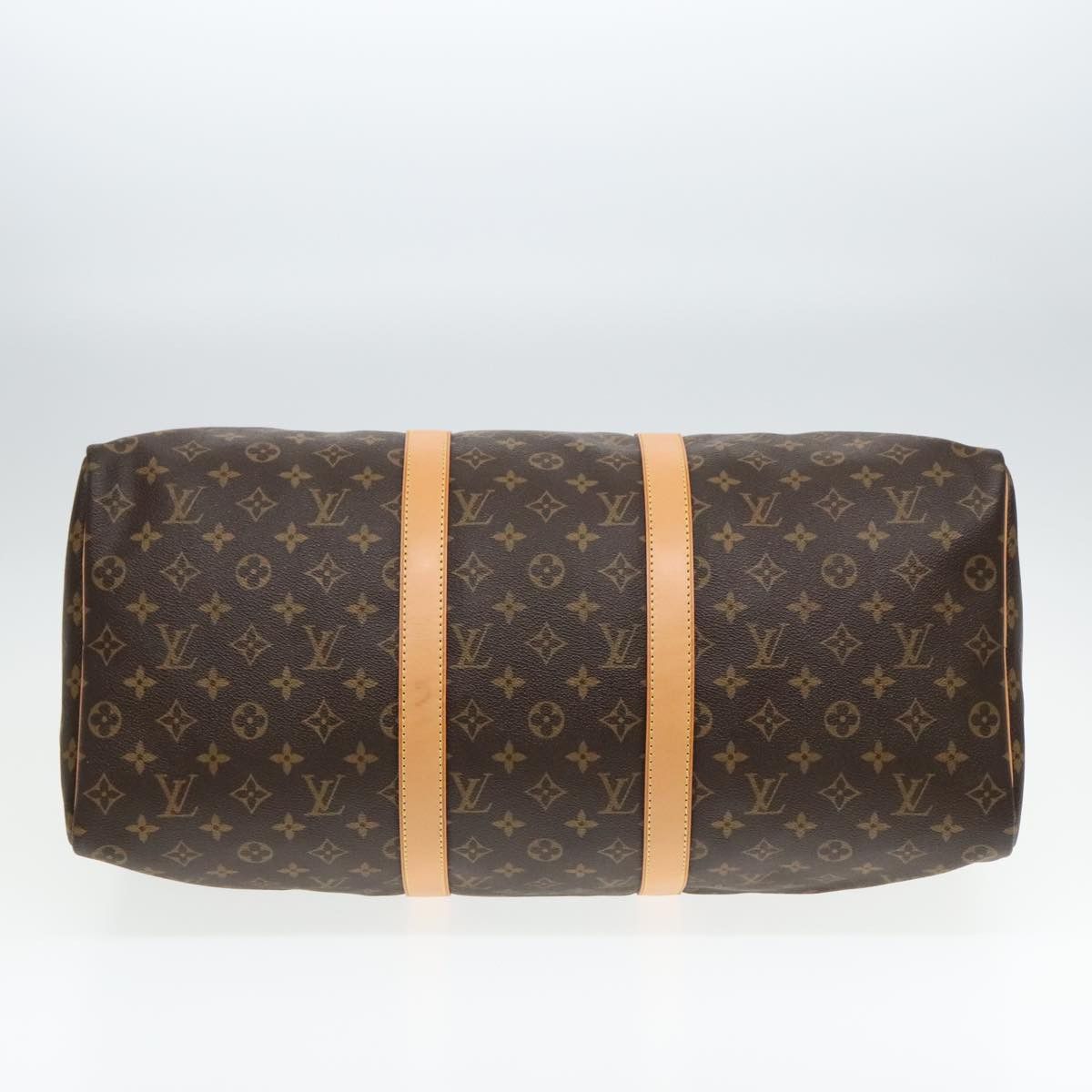 Louis Vuitton Keepall 50 Brown Canvas Travel Bag (Pre-Owned) Size ONE SIZE - 5 Thumbnail