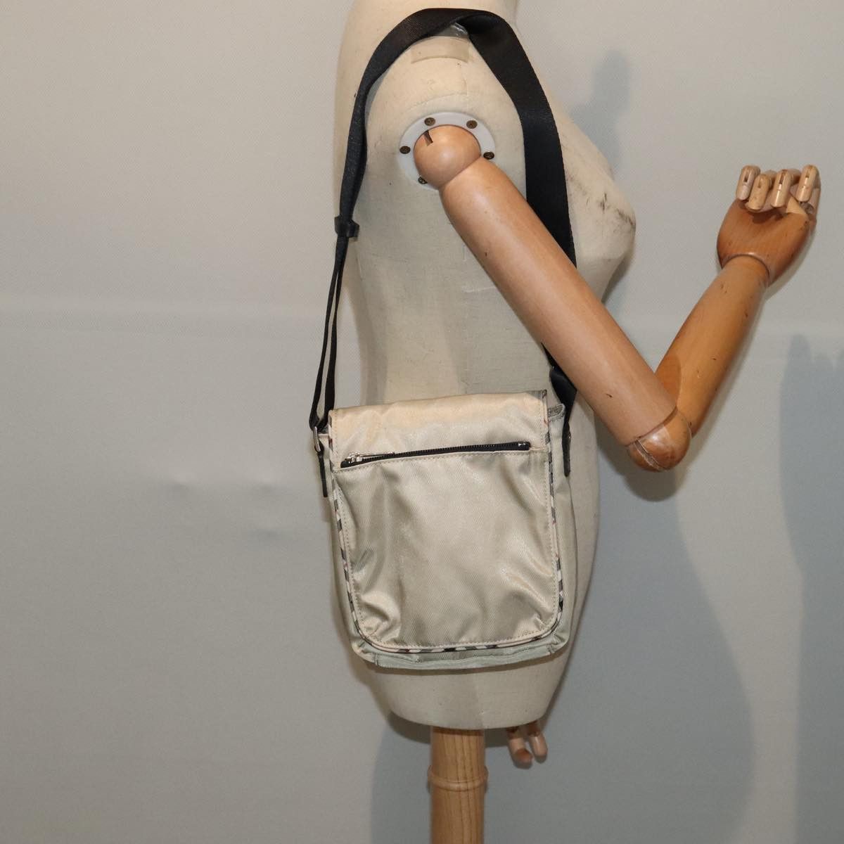 Burberry Blue Label Beige Canvas Shoulder Bag (Pre-Owned) Size ONE SIZE - 14 Thumbnail