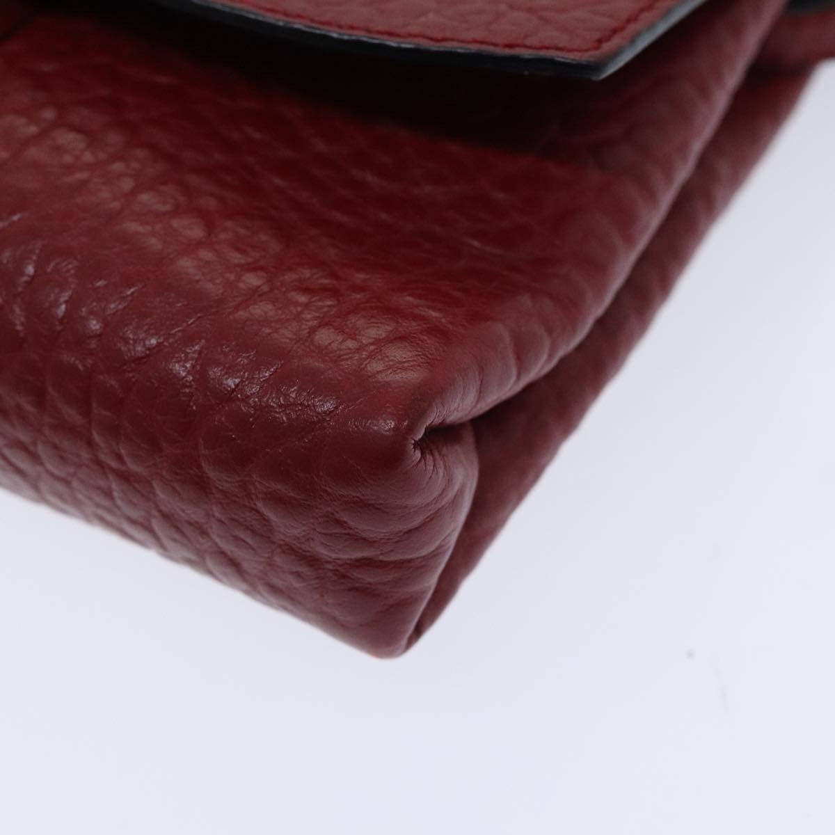 Burberry Red Leather Shoulder Bag (Pre-Owned) Size ONE SIZE - 8 Thumbnail