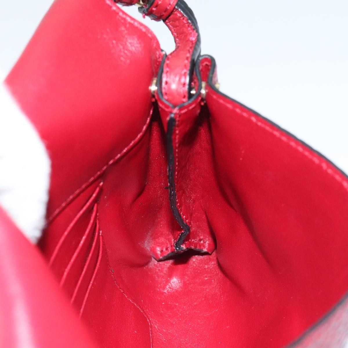 Burberry Red Leather Shoulder Bag (Pre-Owned) Size ONE SIZE - 20 Thumbnail