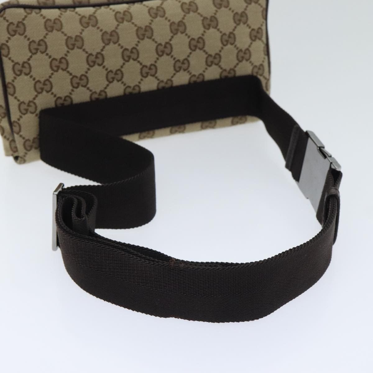Gucci Beige Canvas Shoulder Bag (Pre-Owned) Size ONE SIZE - 5 Thumbnail