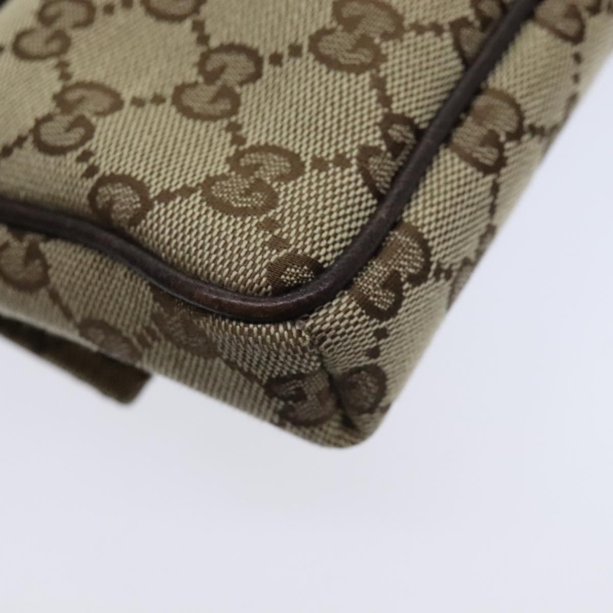 Gucci Beige Canvas Shoulder Bag (Pre-Owned) Size ONE SIZE - 10 Thumbnail