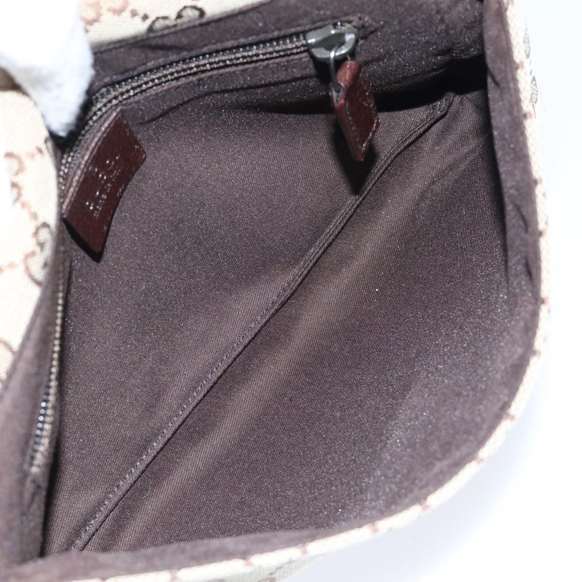 Gucci Beige Canvas Shoulder Bag (Pre-Owned) Size ONE SIZE - 11 Thumbnail