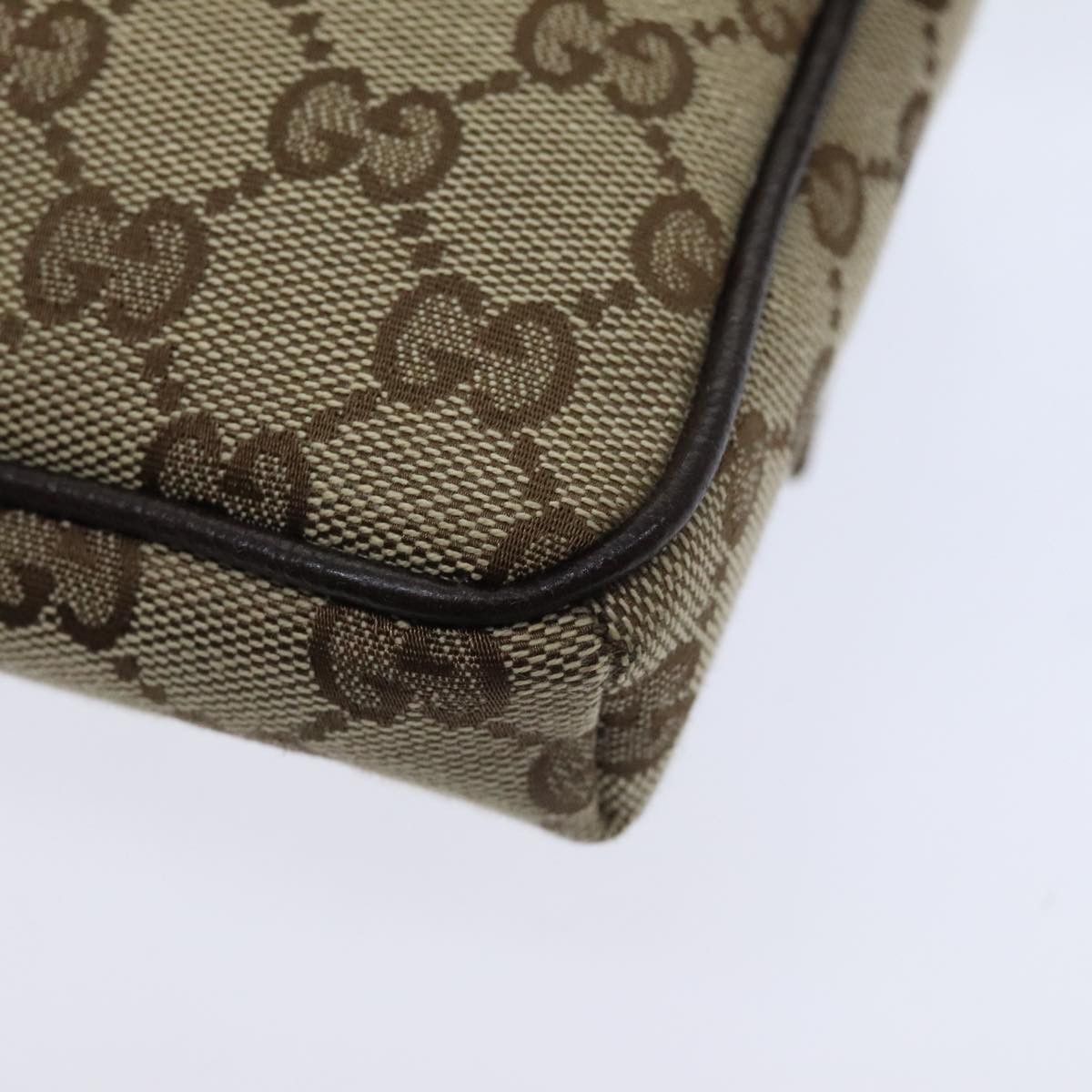 Gucci Beige Canvas Shoulder Bag (Pre-Owned) Size ONE SIZE - 9 Thumbnail
