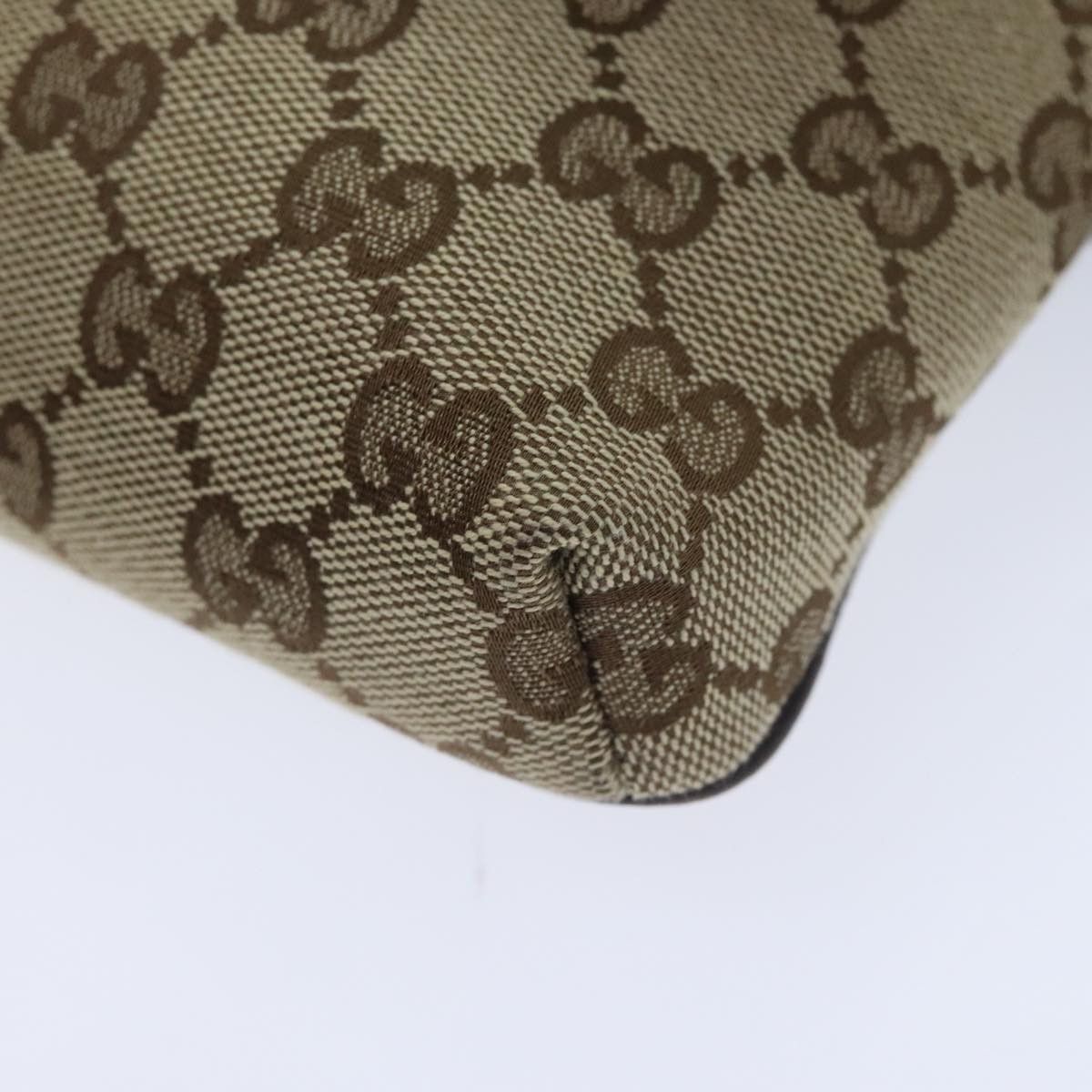Gucci Beige Canvas Shoulder Bag (Pre-Owned) Size ONE SIZE - 7 Thumbnail