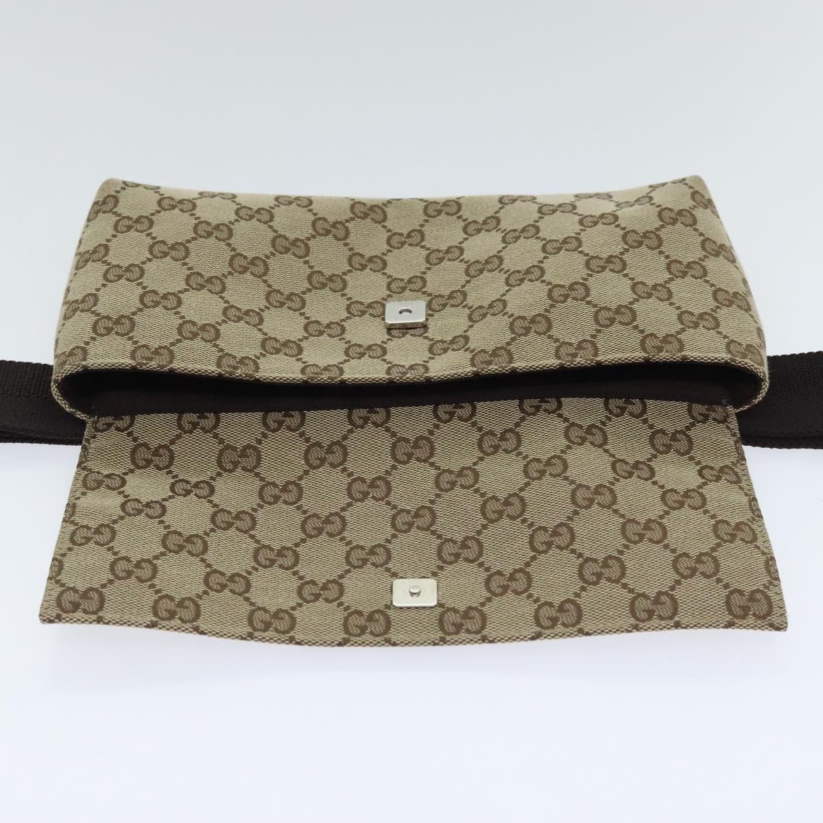 Gucci Beige Canvas Shoulder Bag (Pre-Owned) Size ONE SIZE - 20 Thumbnail