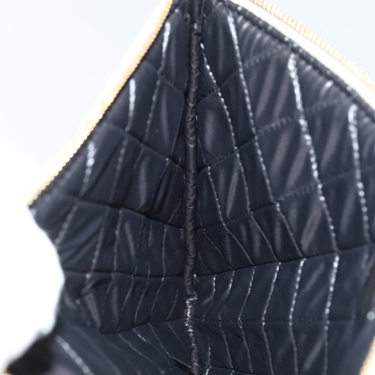 Chanel Coco Mark Black Leather Clutch Bag (Pre-Owned) Size ONE SIZE - 19 Thumbnail