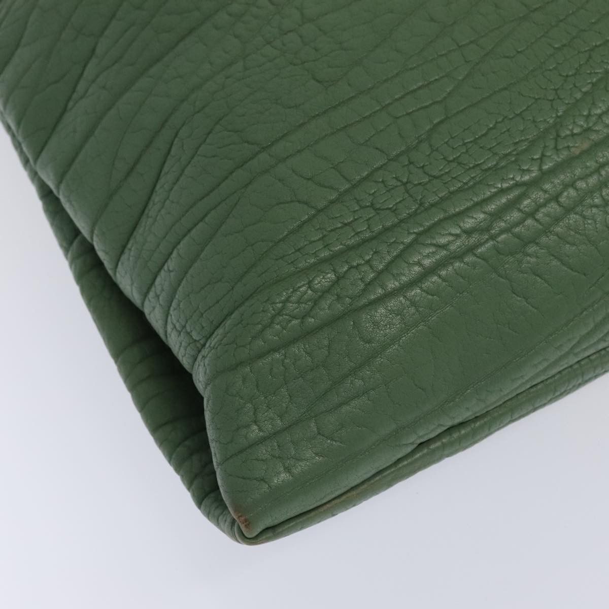 Prada Green Leather Shoulder Bag (Pre-Owned) Size ONE SIZE - 7 Thumbnail