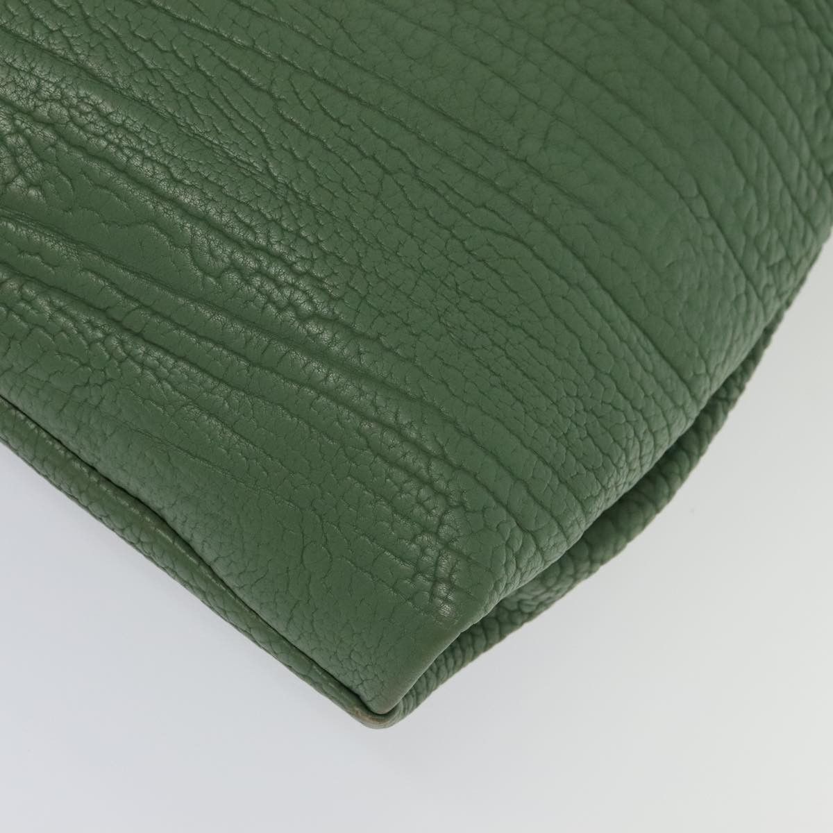 Prada Green Leather Shoulder Bag (Pre-Owned) Size ONE SIZE - 6 Thumbnail