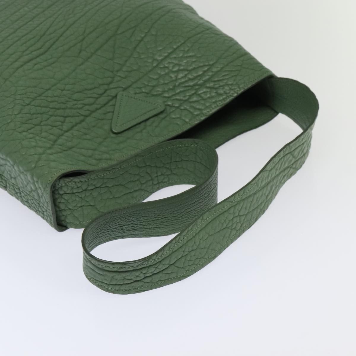 Prada Green Leather Shoulder Bag (Pre-Owned) Size ONE SIZE - 5 Thumbnail