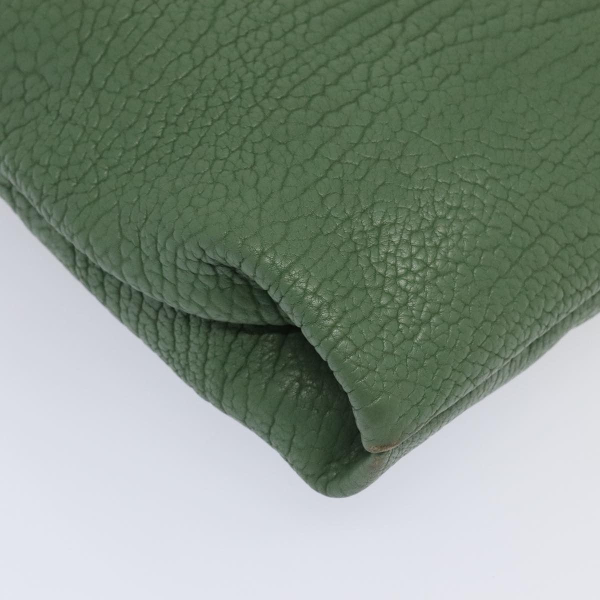 Prada Green Leather Shoulder Bag (Pre-Owned) Size ONE SIZE - 9 Thumbnail