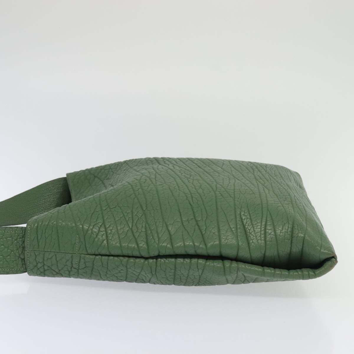 Prada Green Leather Shoulder Bag (Pre-Owned) Size ONE SIZE - 4 Thumbnail