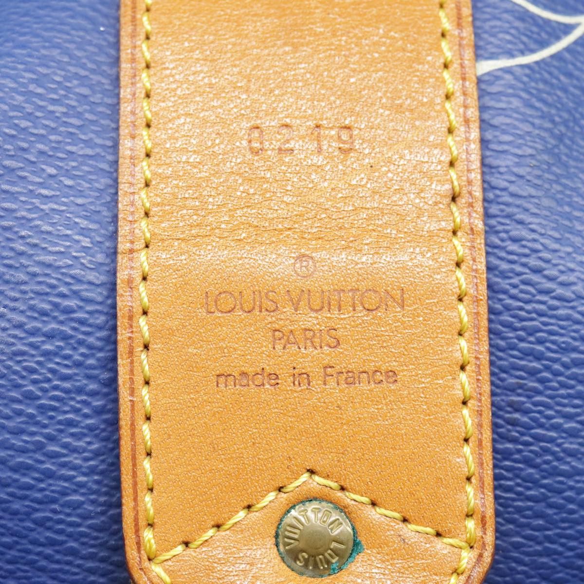 Louis Vuitton Cup Tasman Blue Canvas Shoulder Bag (Pre-Owned) Size ONE SIZE - 12 Thumbnail