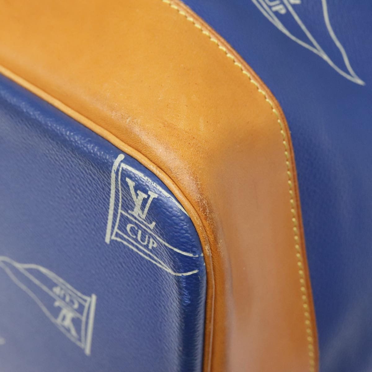 Louis Vuitton Cup Tasman Blue Canvas Shoulder Bag (Pre-Owned) Size ONE SIZE - 9 Thumbnail