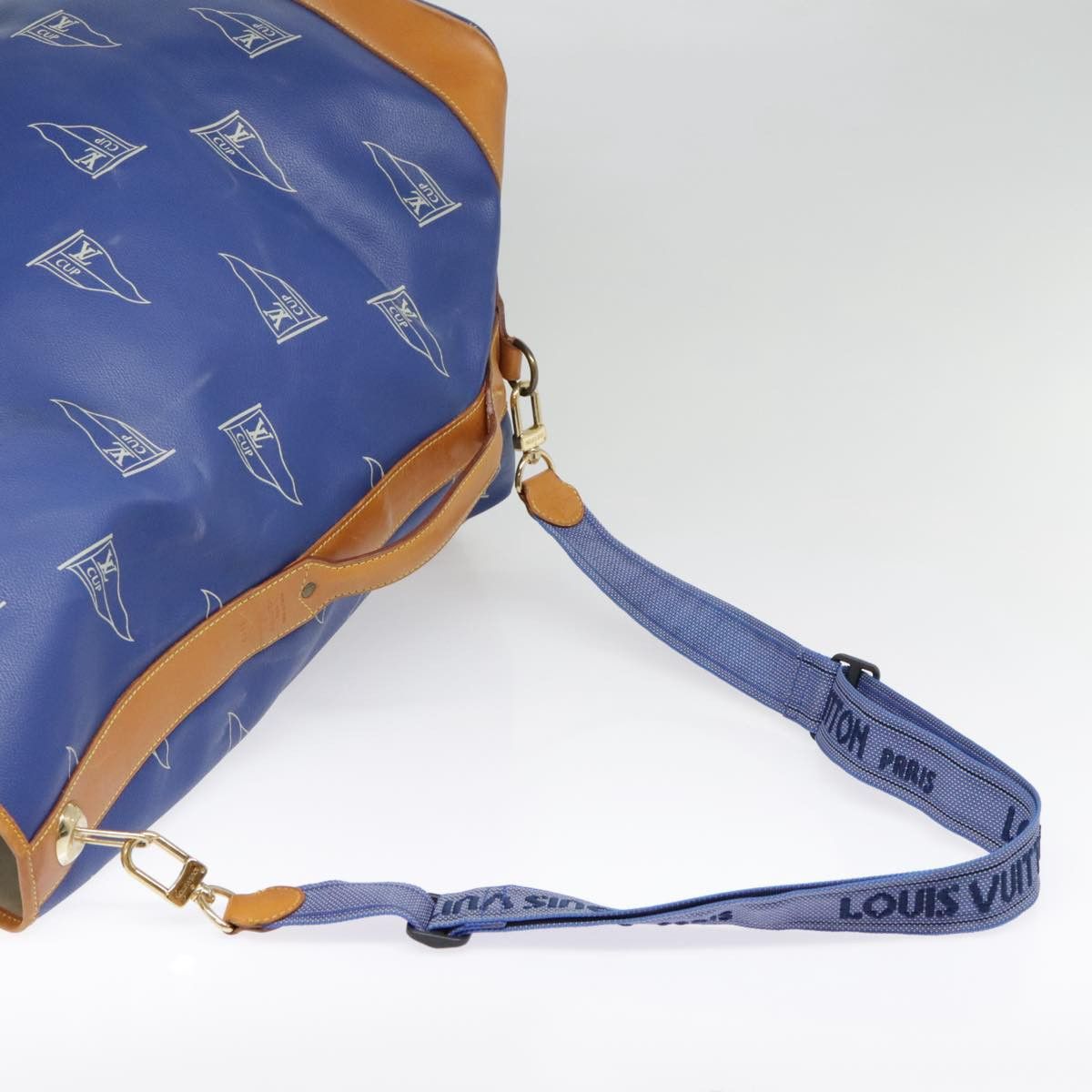 Louis Vuitton Cup Tasman Blue Canvas Shoulder Bag (Pre-Owned) Size ONE SIZE - 5 Thumbnail