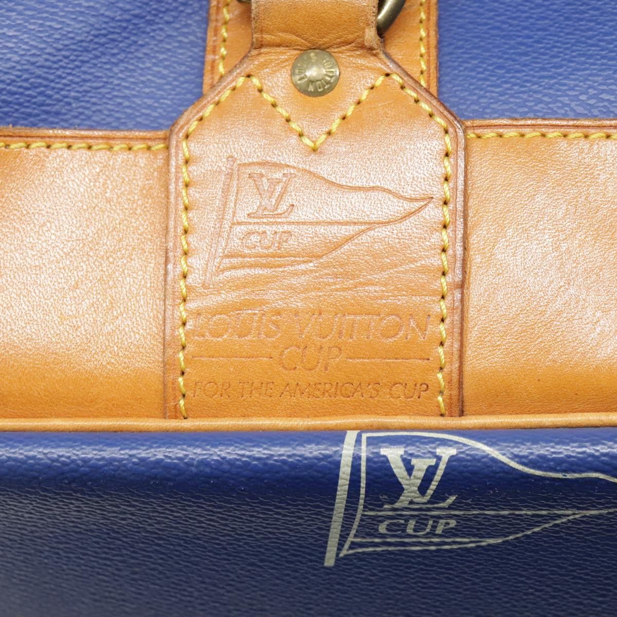 Louis Vuitton Cup Tasman Blue Canvas Shoulder Bag (Pre-Owned) Size ONE SIZE - 14 Thumbnail