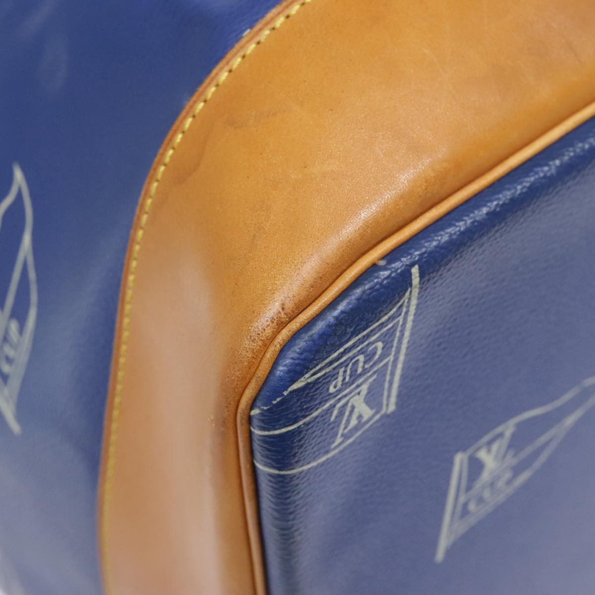 Louis Vuitton Cup Tasman Blue Canvas Shoulder Bag (Pre-Owned) Size ONE SIZE - 6 Thumbnail