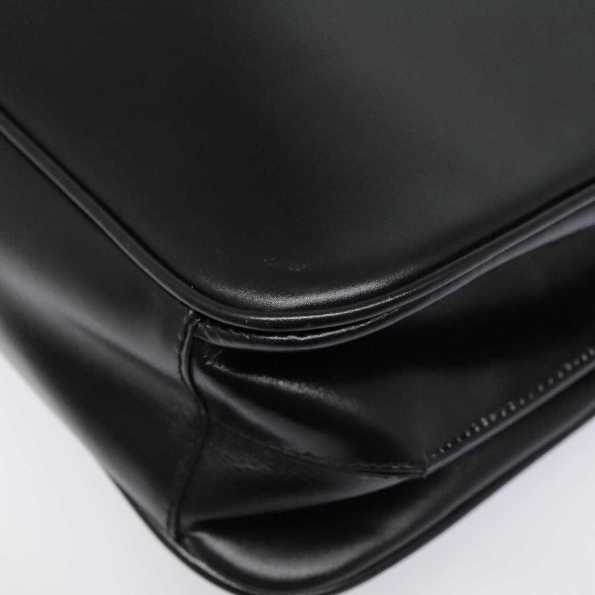 Gucci Black Leather Shoulder Bag (Pre-Owned) Size ONE SIZE - 9 Thumbnail