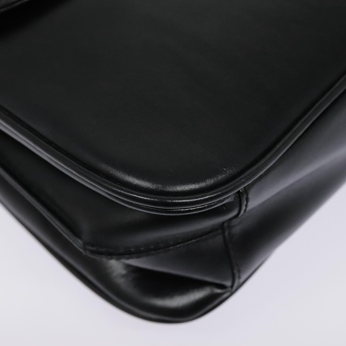 Gucci Black Leather Shoulder Bag (Pre-Owned) Size ONE SIZE - 6 Thumbnail