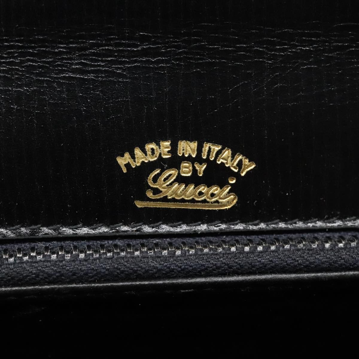 Gucci Black Leather Shoulder Bag (Pre-Owned) Size ONE SIZE - 11 Thumbnail