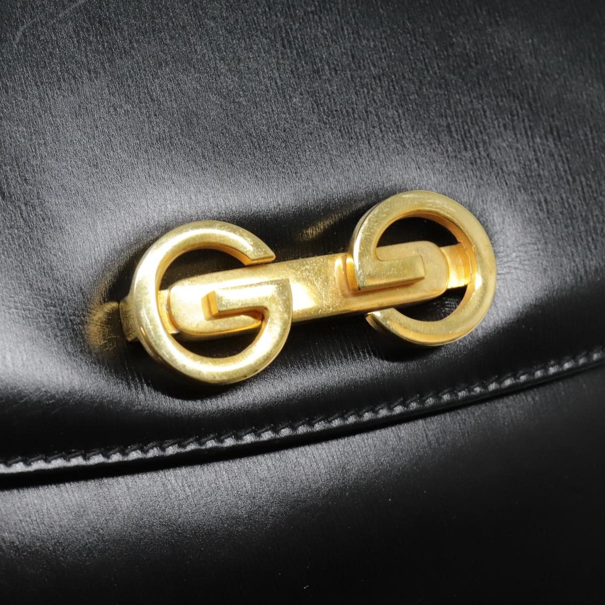 Gucci Black Leather Shoulder Bag (Pre-Owned) Size ONE SIZE - 19 Thumbnail