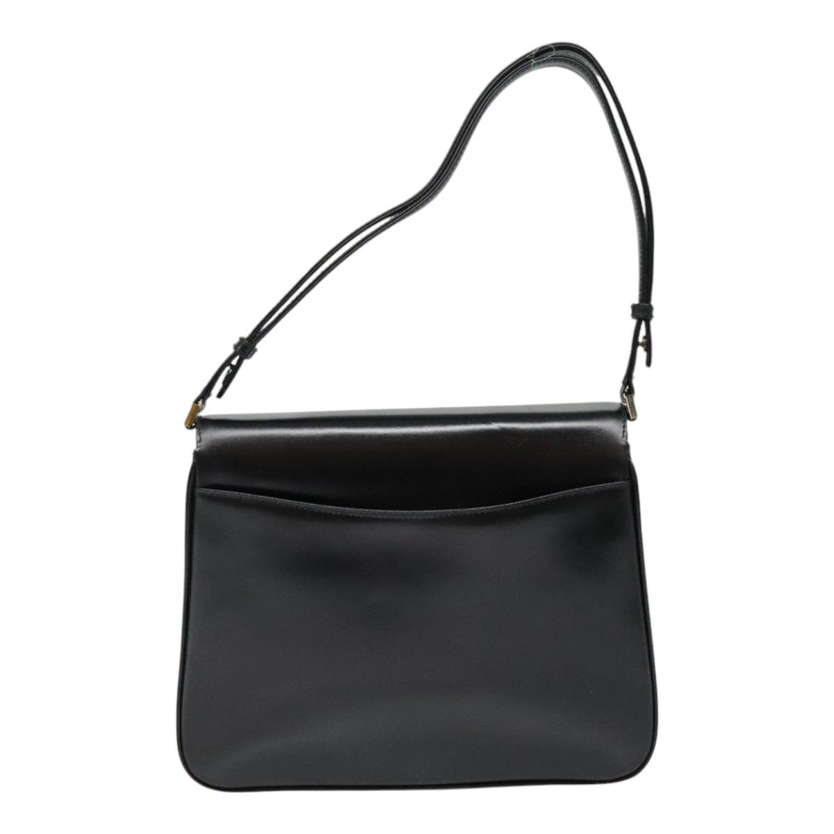 Gucci Black Leather Shoulder Bag (Pre-Owned) Size ONE SIZE - 2 Thumbnail