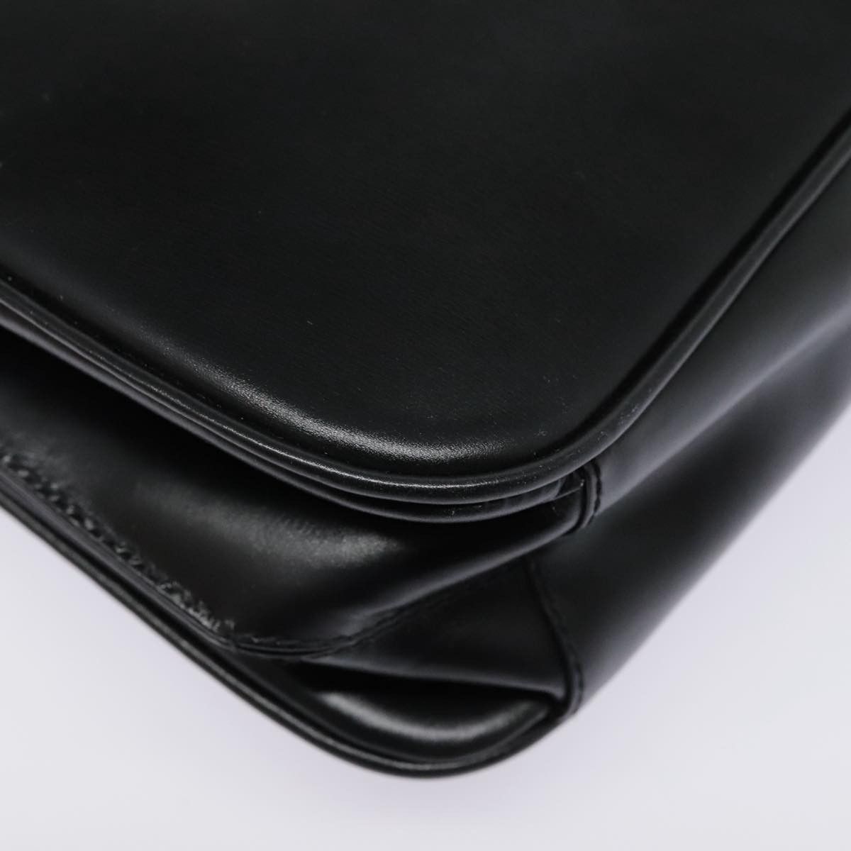 Gucci Black Leather Shoulder Bag (Pre-Owned) Size ONE SIZE - 8 Thumbnail