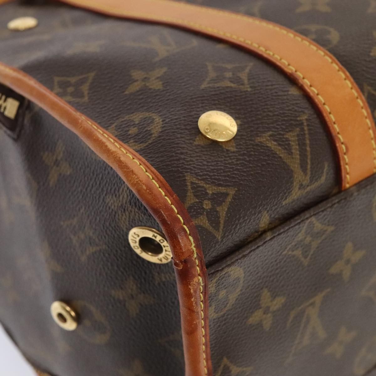Louis Vuitton Baxter Brown Canvas Shoulder Bag (Pre-Owned) Size ONE SIZE - 9 Thumbnail