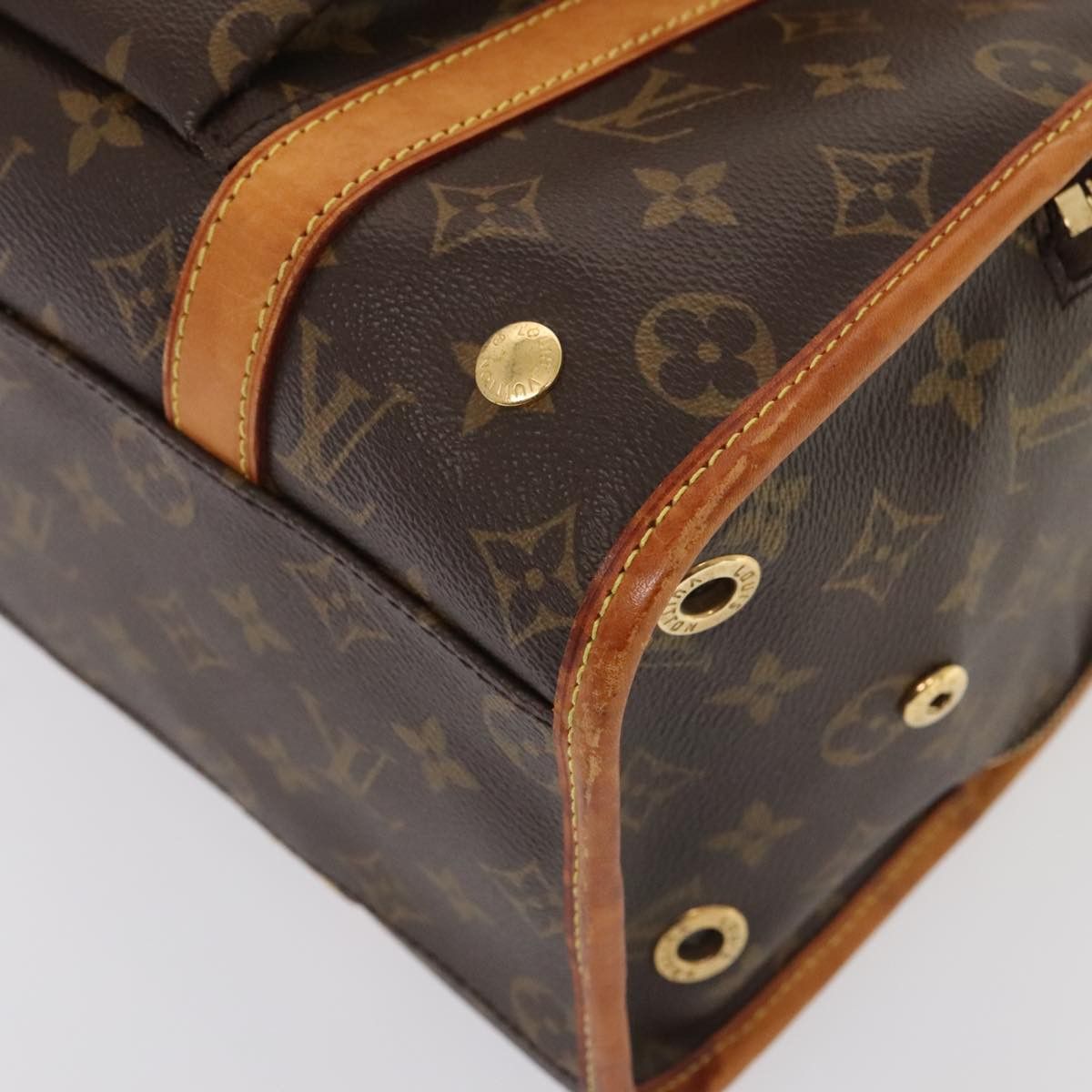 Louis Vuitton Baxter Brown Canvas Shoulder Bag (Pre-Owned) Size ONE SIZE - 6 Thumbnail