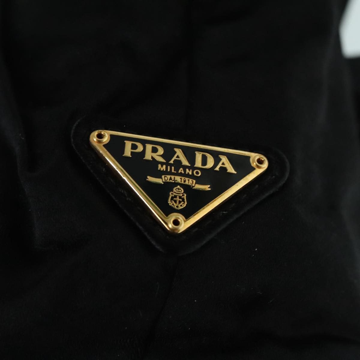 Prada Black Cloth Handbag (Pre-Owned) Size ONE SIZE - 20 Thumbnail